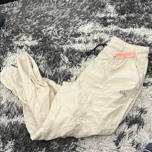 BoohooMAN Cargo Pants in Cream